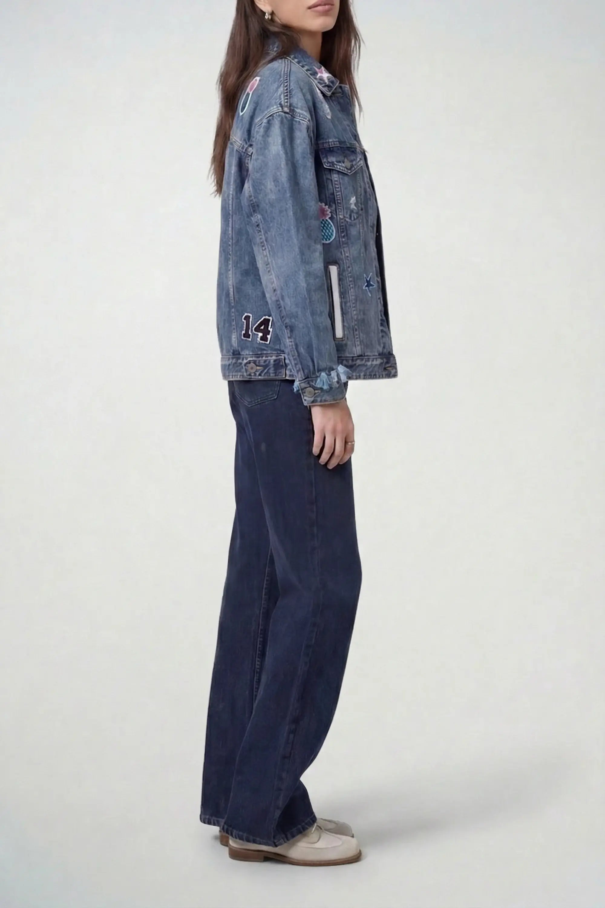 Jeansjacke Pineapple Bliss