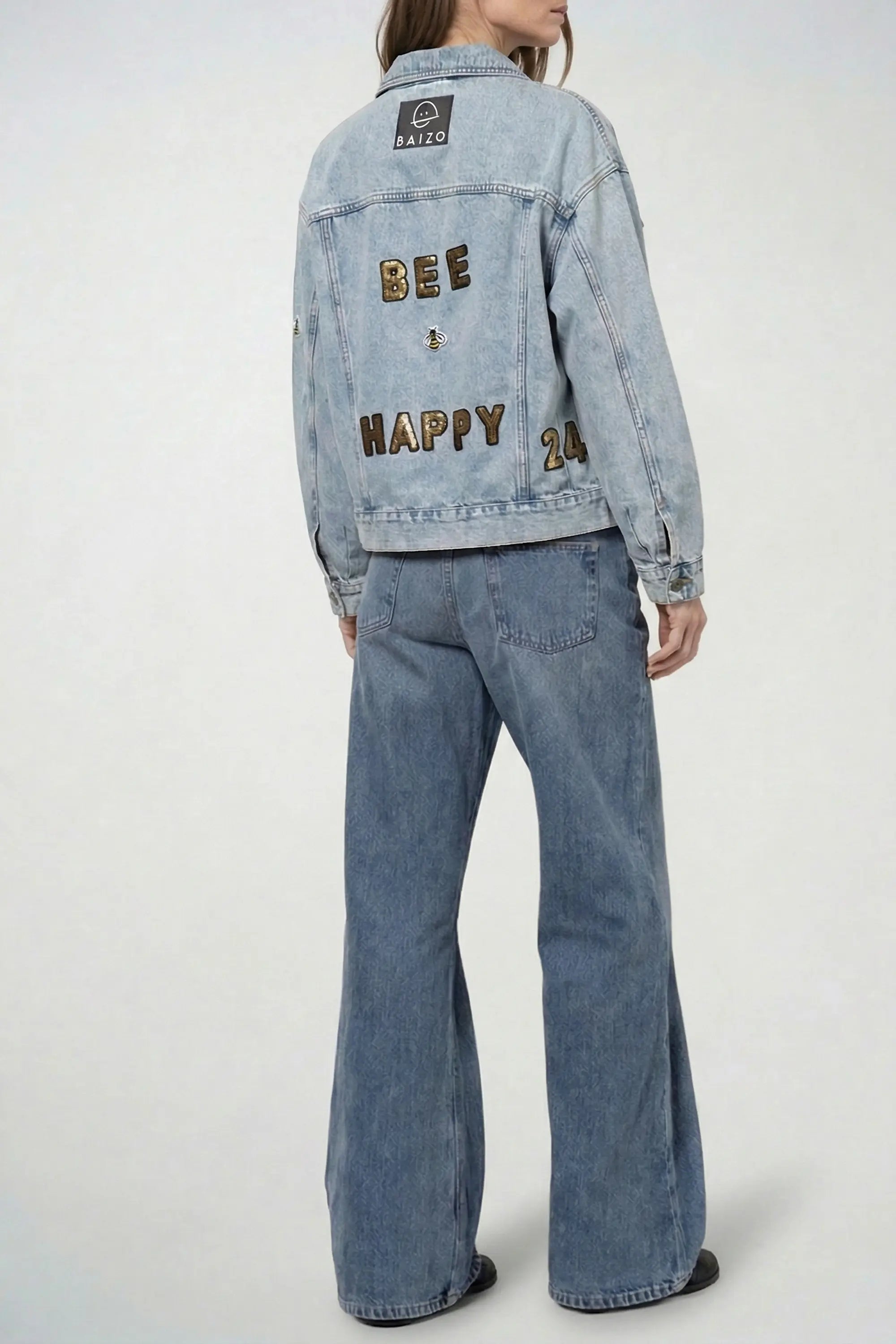 Jeansjacke Bee Happy