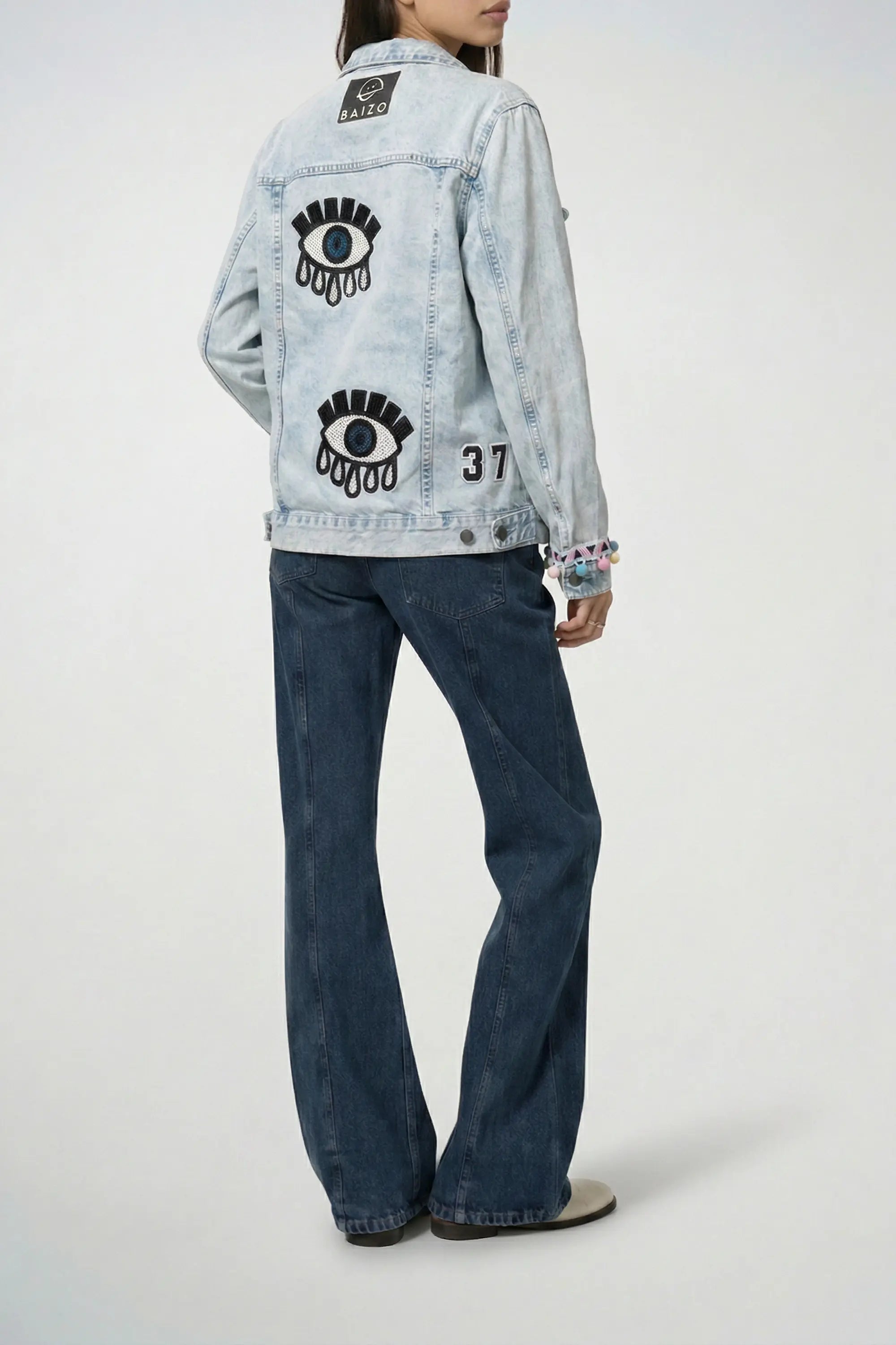 Jeansjacke Sparkle Eyes