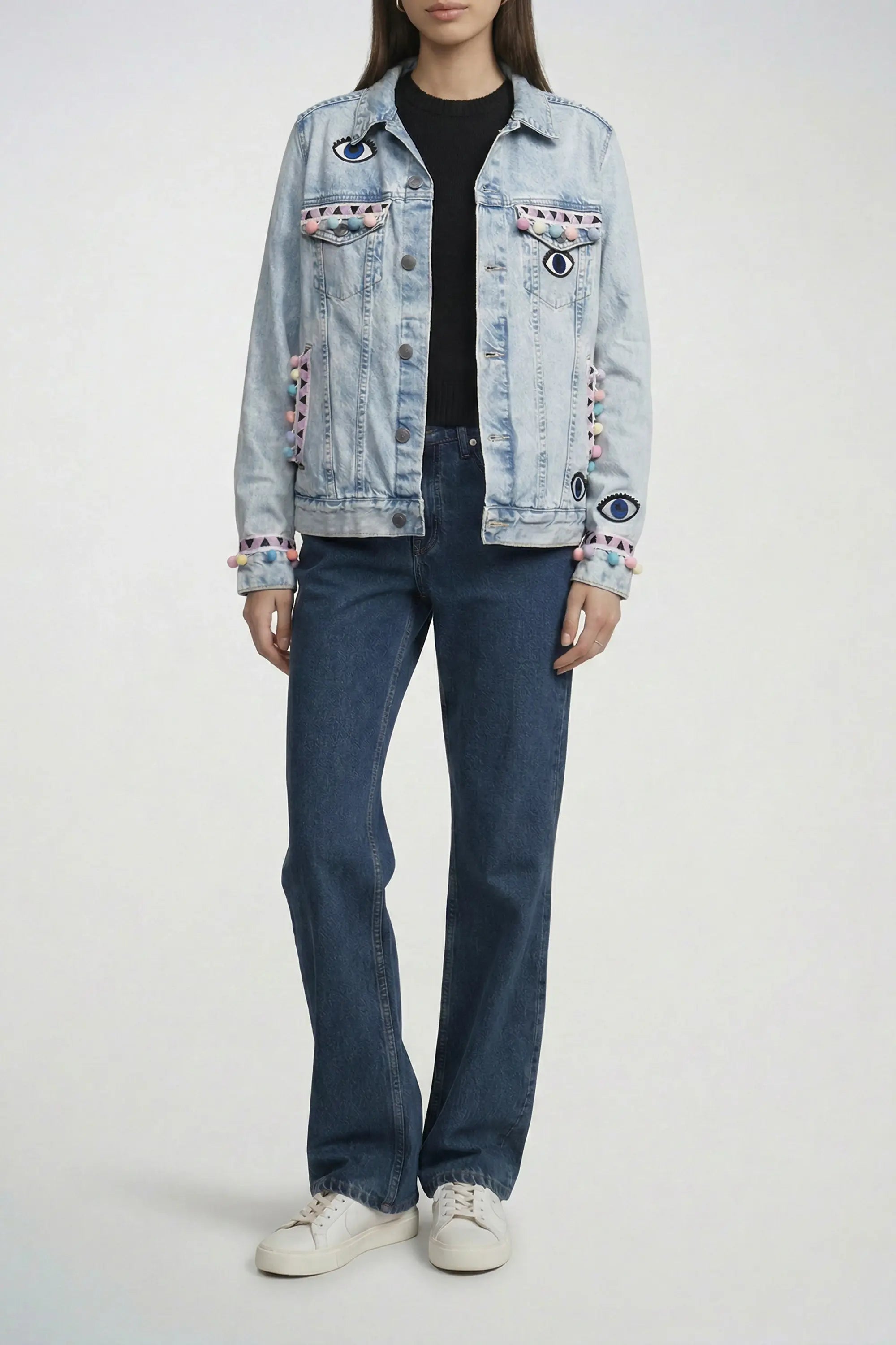 Jeansjacke Sparkle Eyes