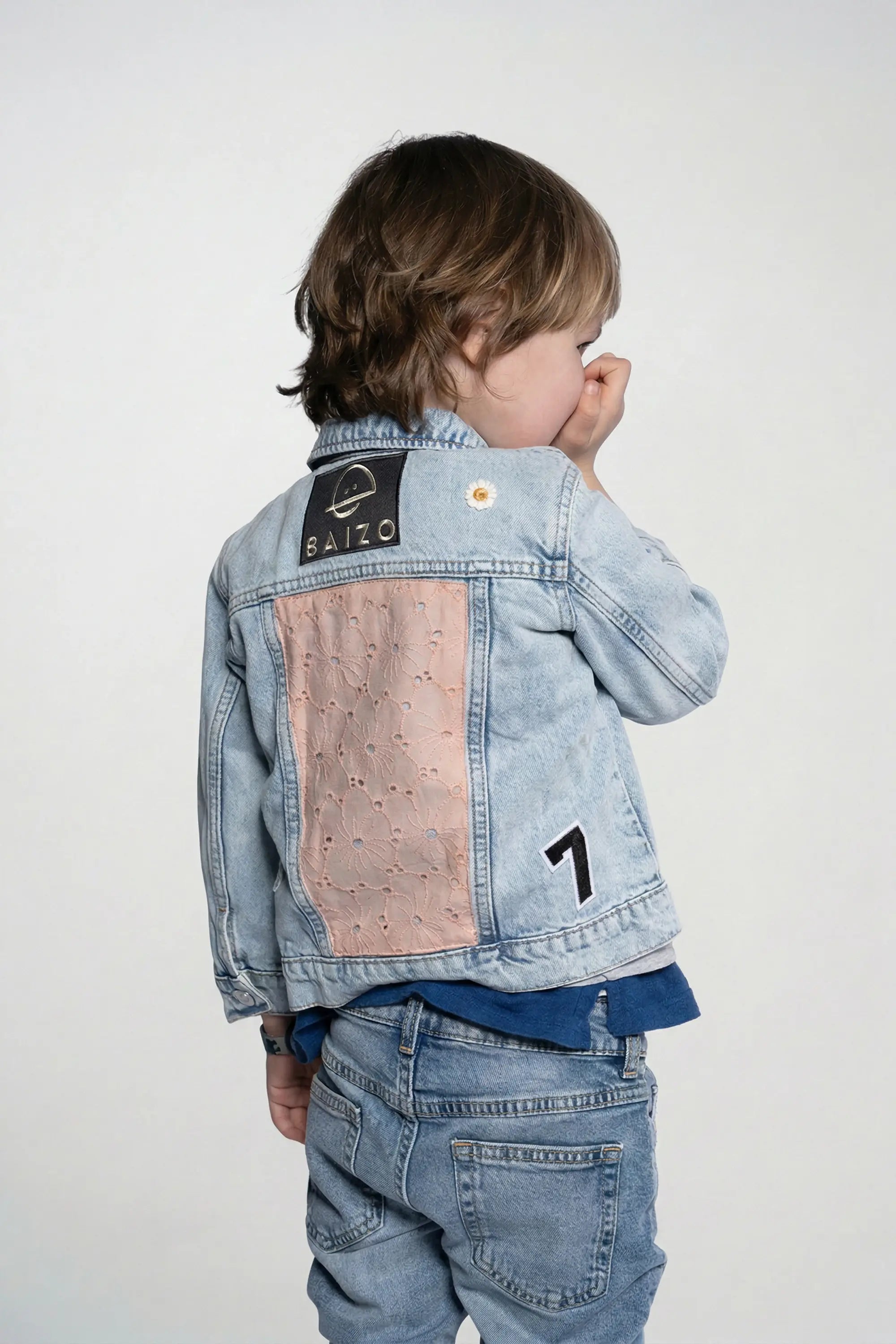 Jeansjacke Kids Romantic Daisy