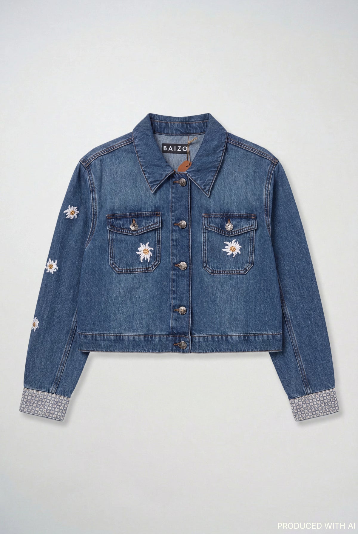 Jeansjacke Ready für die Wiesn