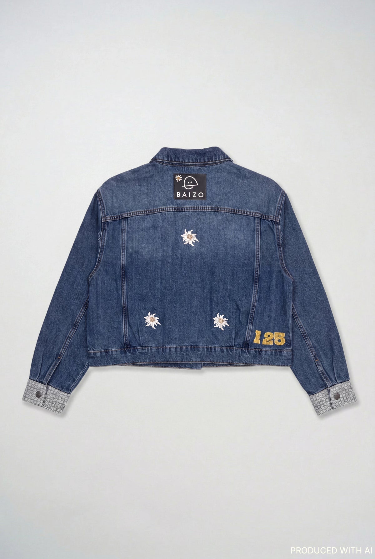 Jeansjacke Trachtenliebe