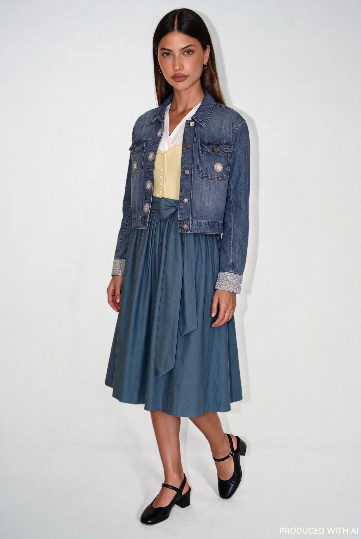 Jeansjacke Dirndl Denim