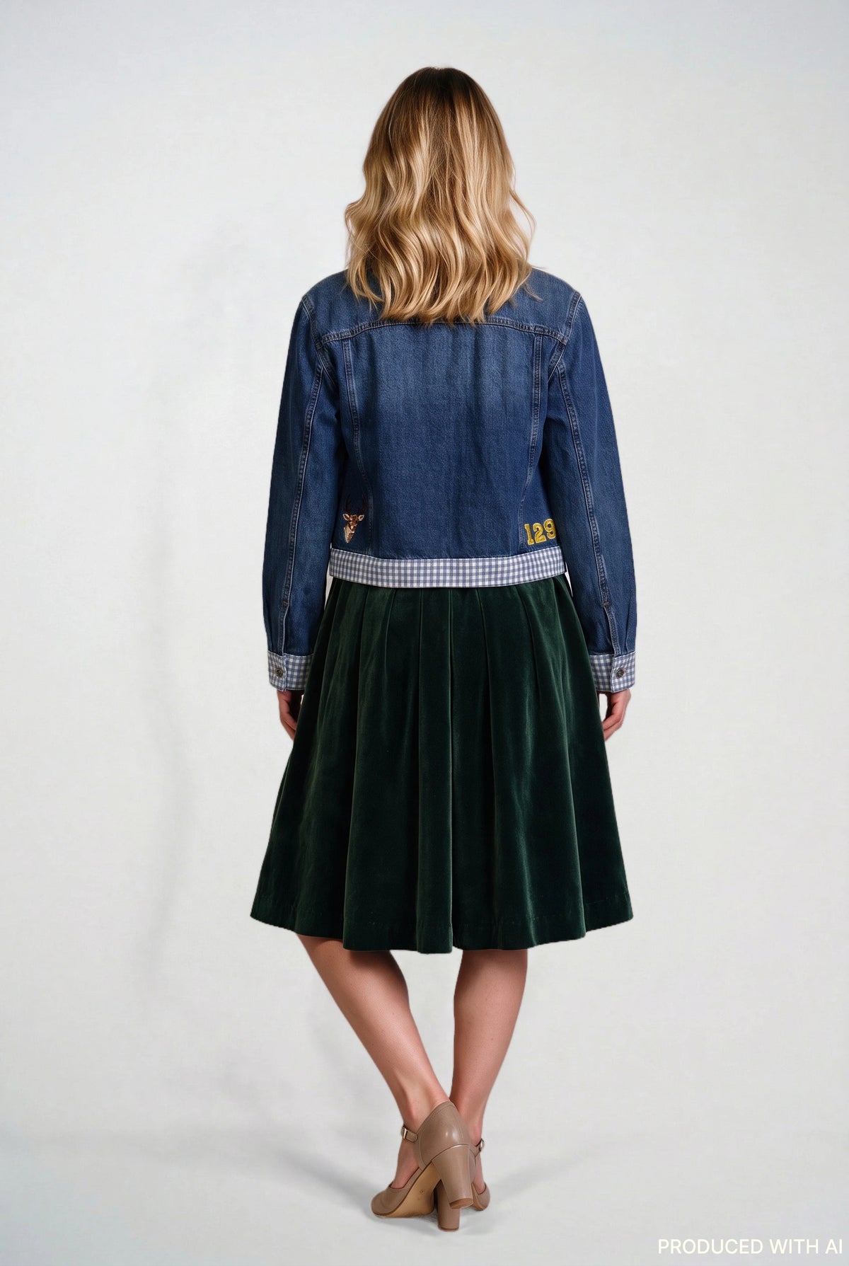 Jeansjacke Dirndl Darling