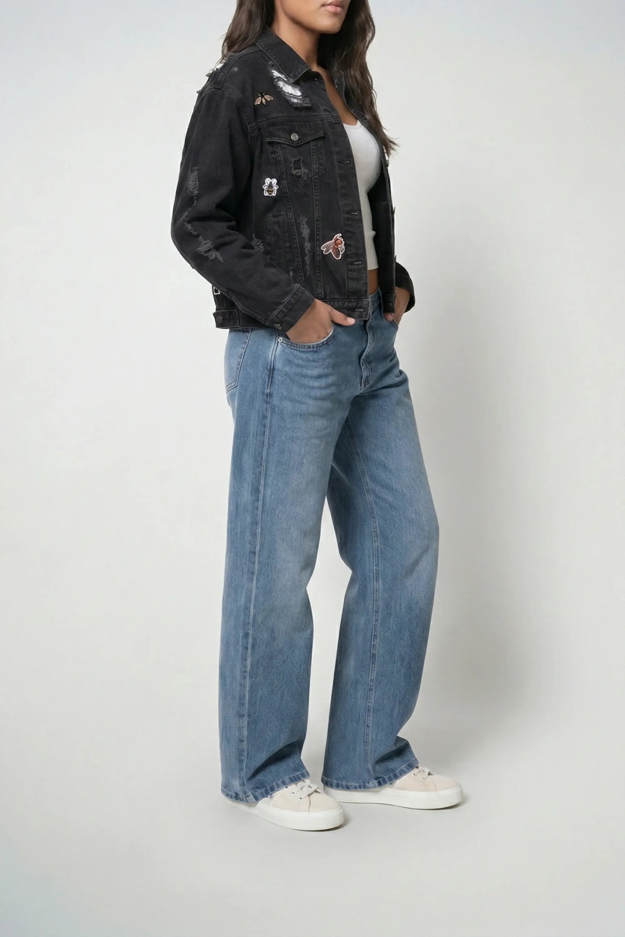 Jeansjacke Midnight Romance