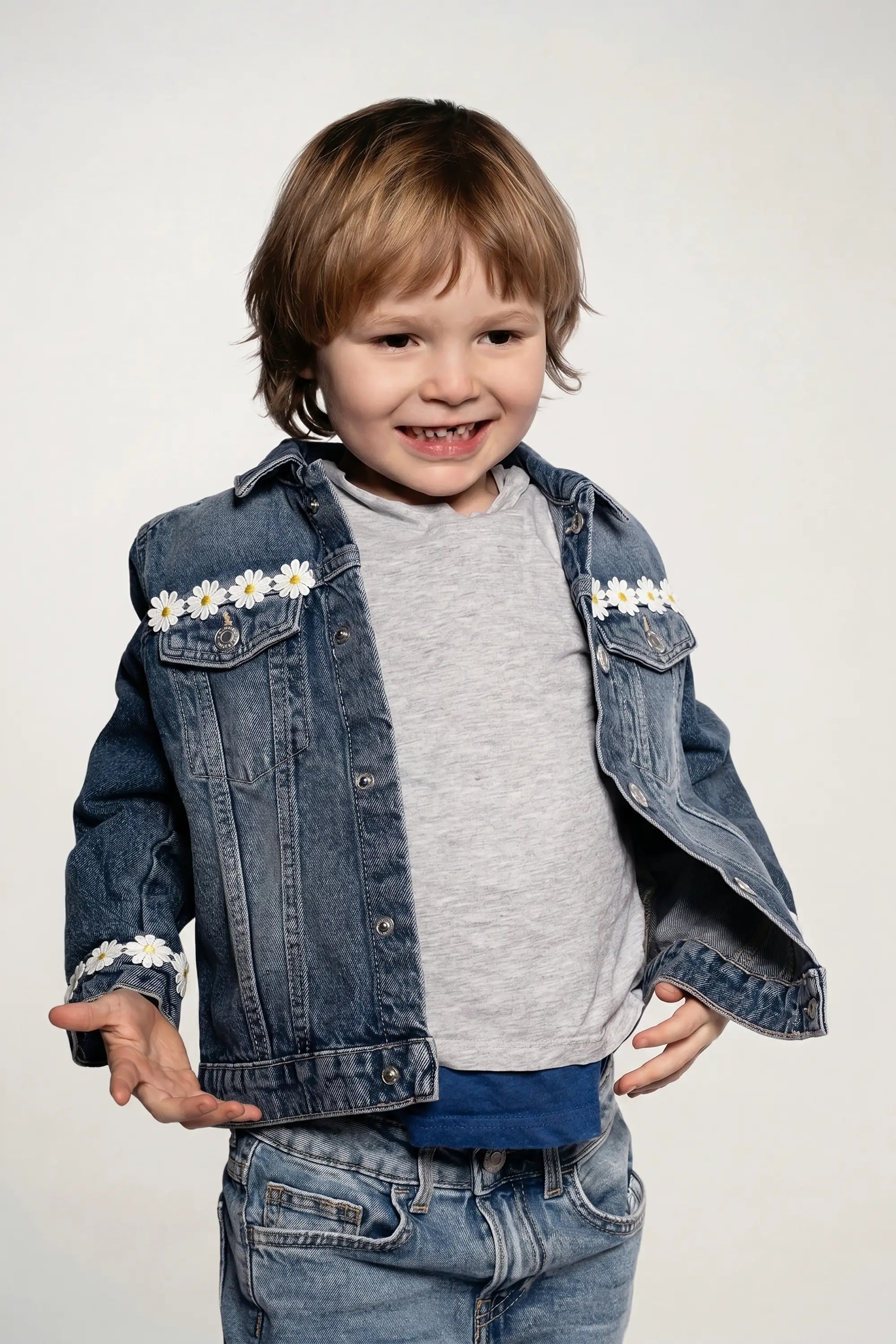 Jeansjacke Kids Golden DAISY