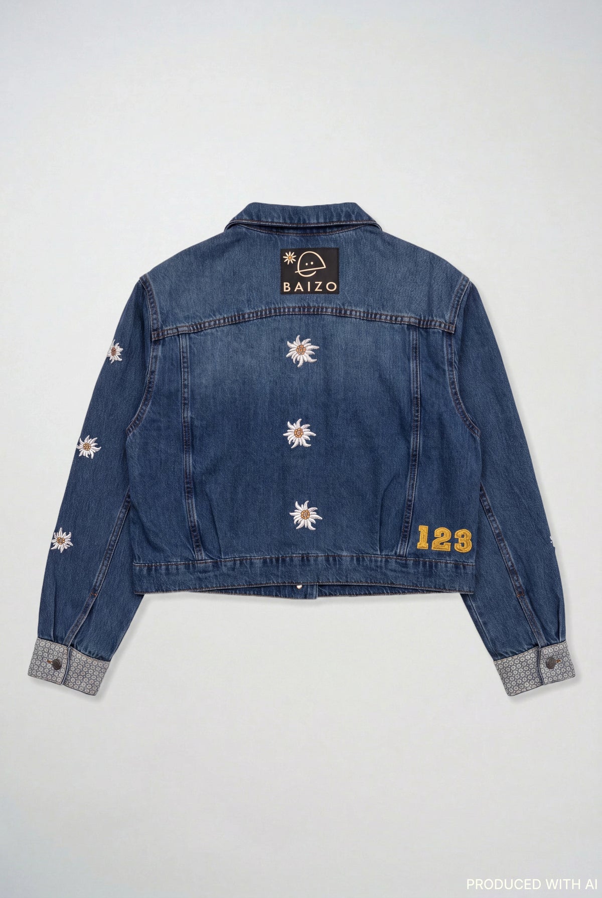 Jeansjacke Ready für die Wiesn
