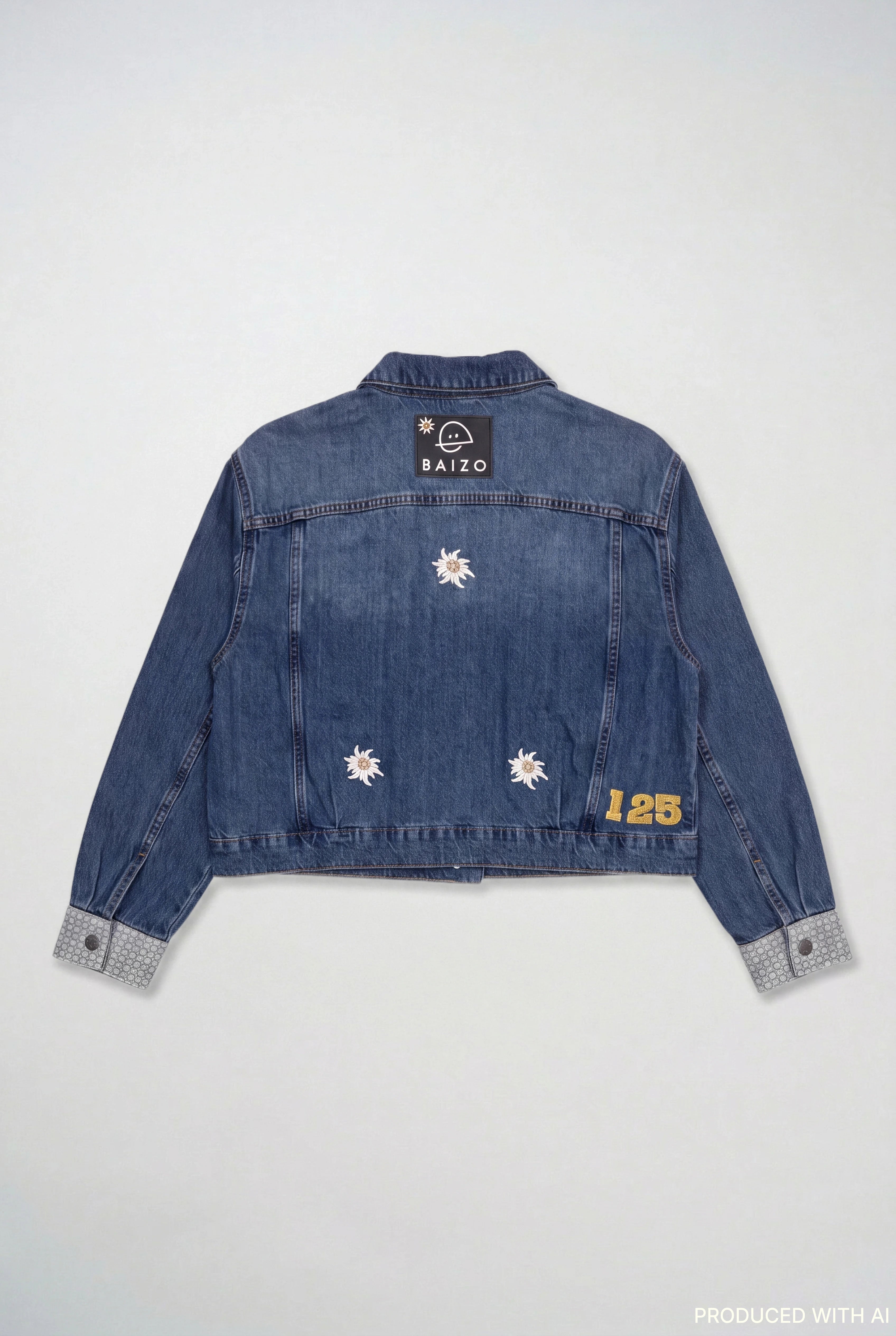 Jeansjacke Trachtenliebe