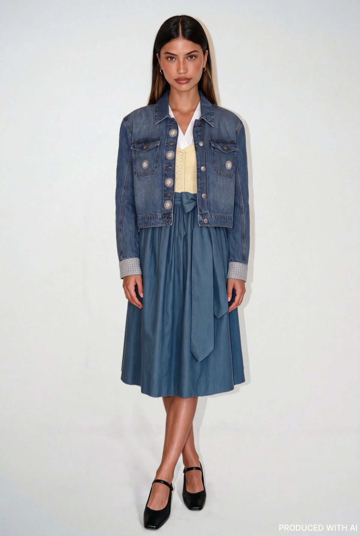 Jeansjacke Dirndl Denim