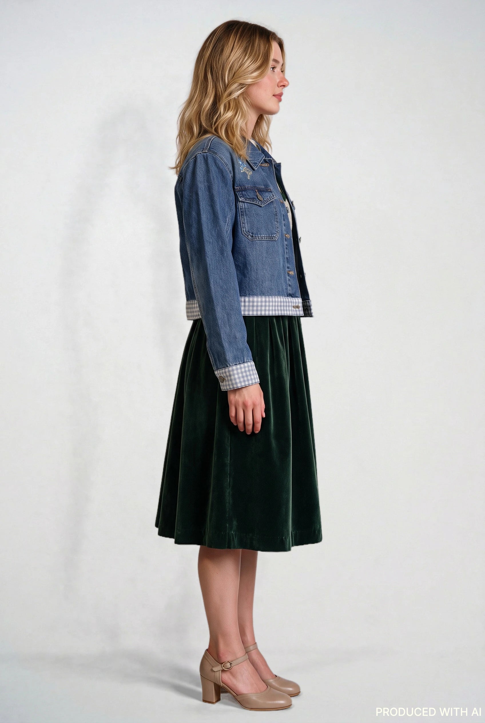 Jeansjacke Dirndl Darling