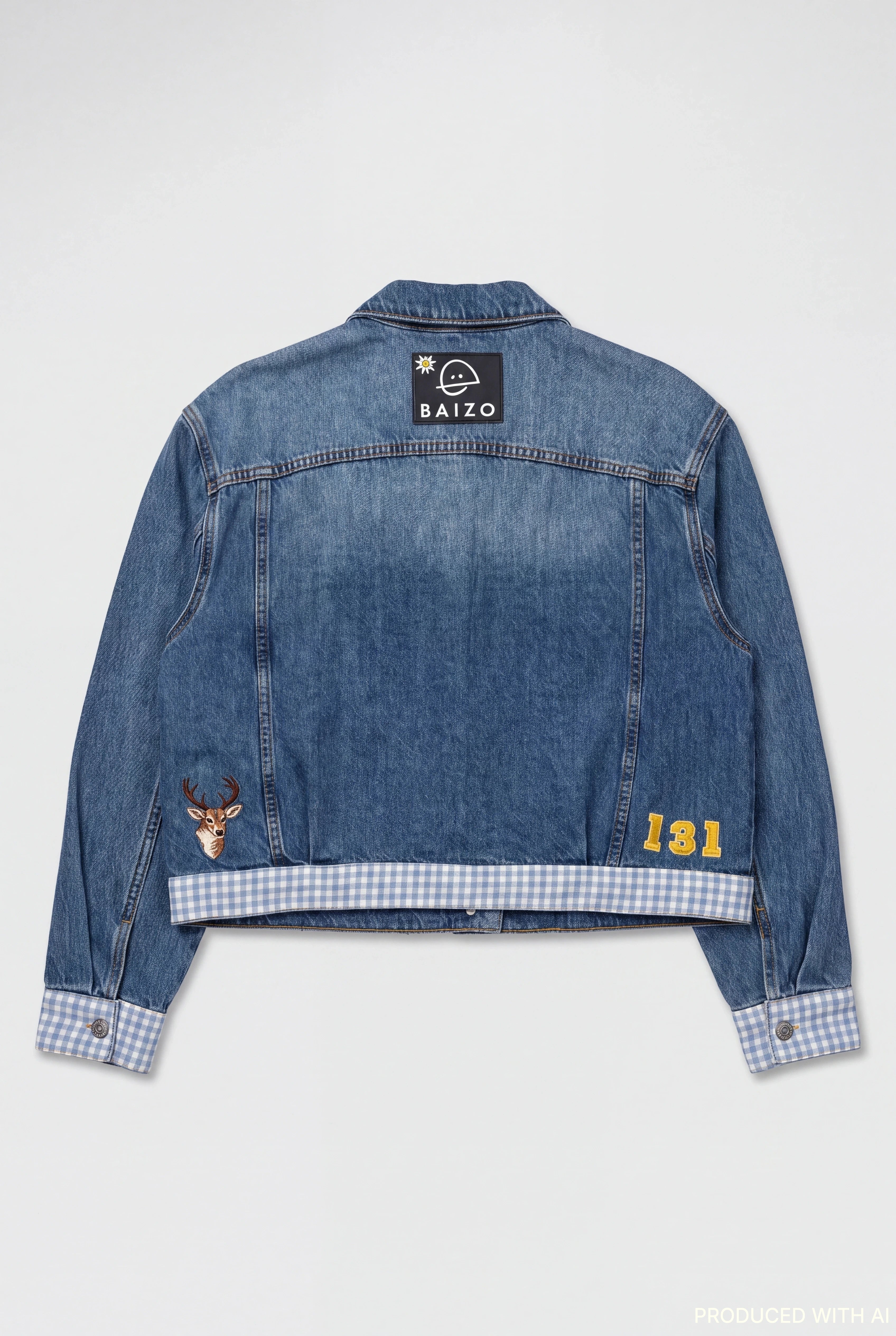 Jeansjacke Wiesn Edition