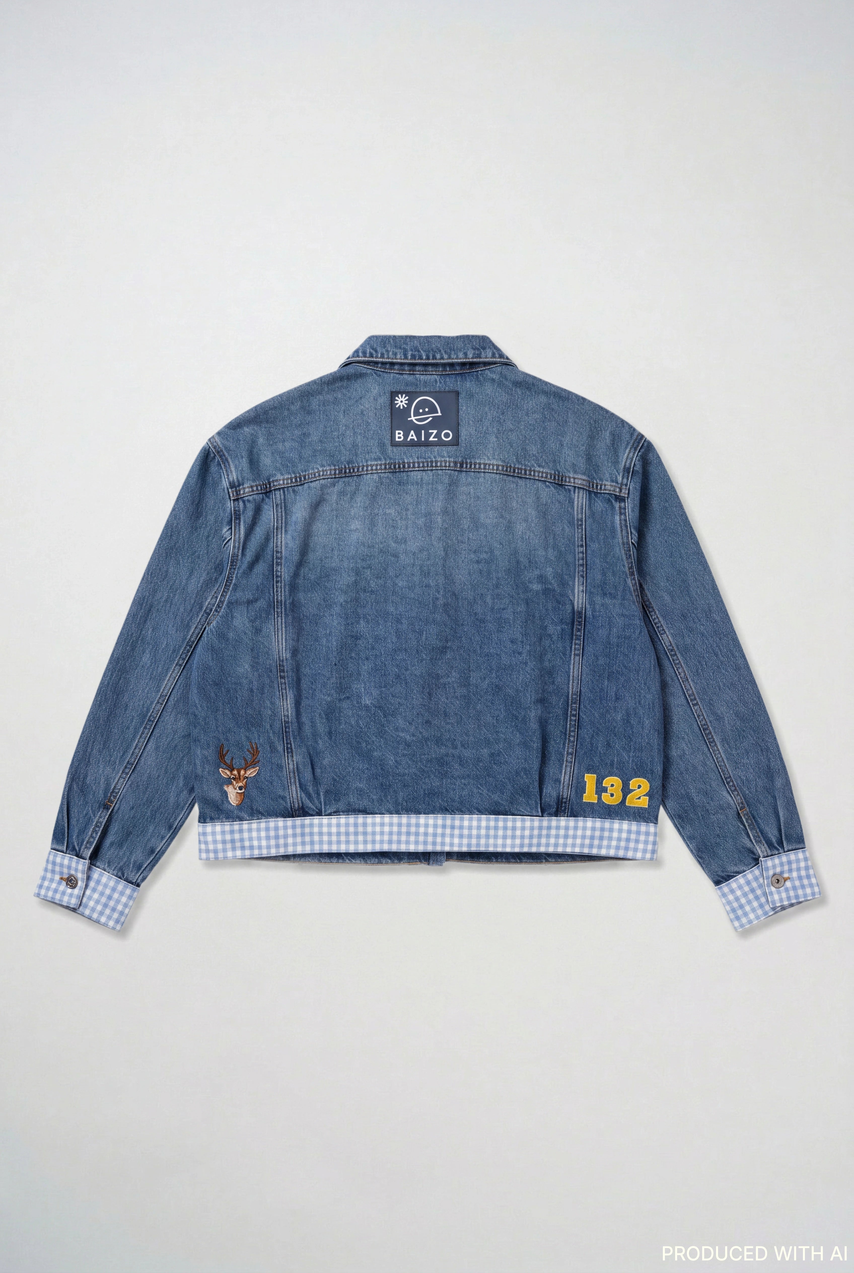 Jeansjacke Servus Wiesn