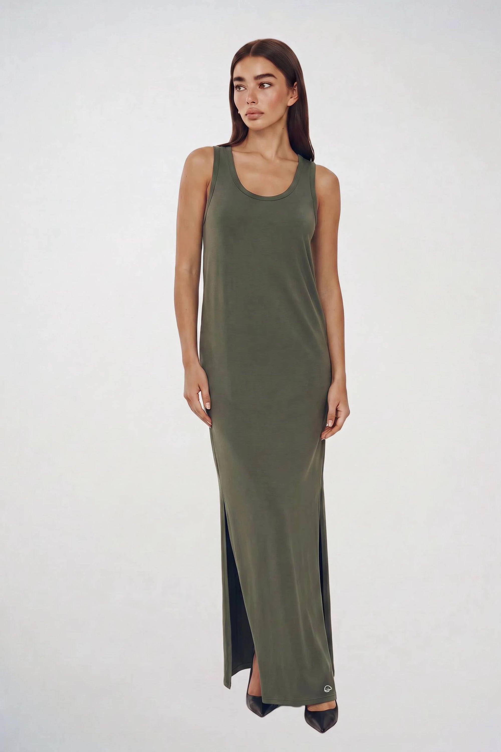 Jersey Kleid Ausgewaschen